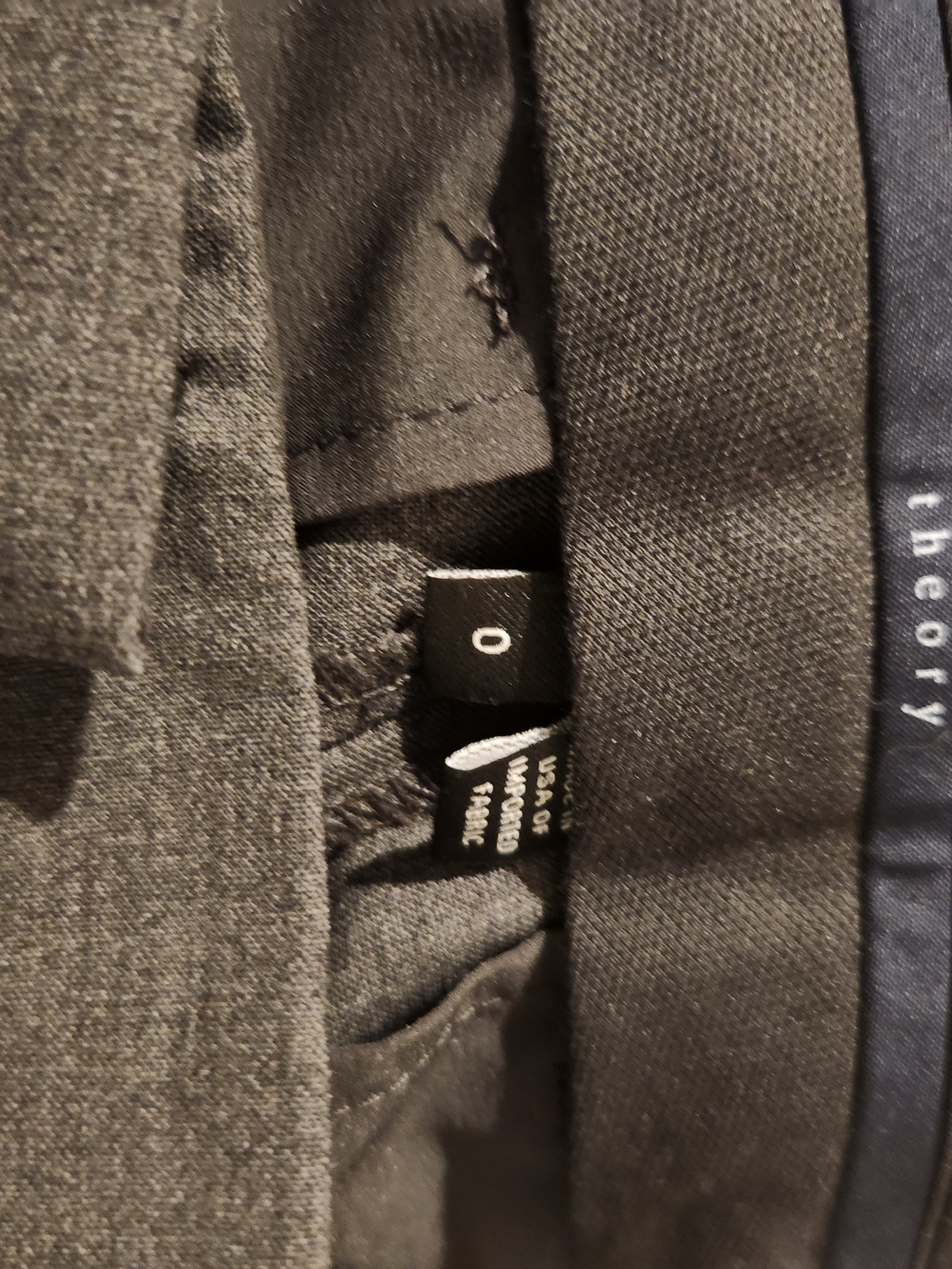 Theory Dark Gray Suit and Pant - Picture 5 of 6